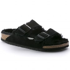 ARIZONA SHEARLING SUEDE LEATHER SANDAL
