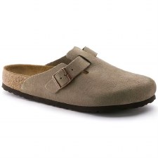 BOSTON SOFT FOOT BED SUEDE LEATHER SLIDE