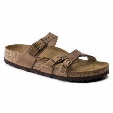 FRANCA OILED LEATHER SANDALS