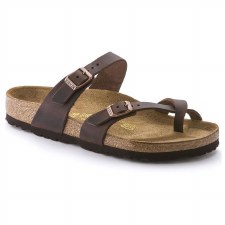 MAYARI OILED LEATHER SANDAL