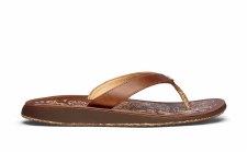 PANIOLO WOMEN'S LEATHER BEACH SANDALS