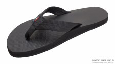 SINGLE LAYER CLASSIC RUBBER MEN'S SANDALS