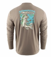 BASS POPPER LONG SLEEVE TECH TEE
