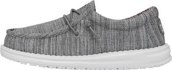 WALLY YOUTH LINEN SLIP ON SHOES