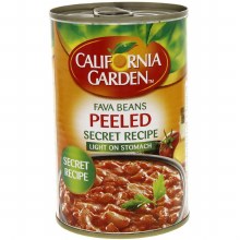 CA garden peeled sec/fava