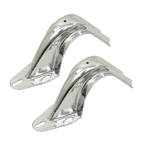 Chrome Decklid Hinge Brackets.