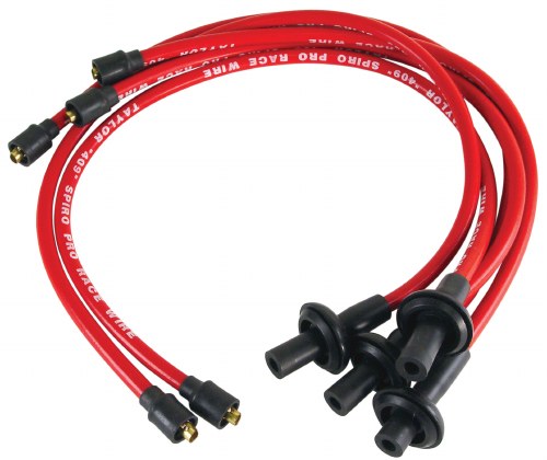 409 Spiro Pro Spark Plug Wires - Beetle - Red