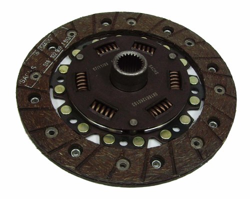Clutch Disc 180mm 6V 46-66 SPRUNG