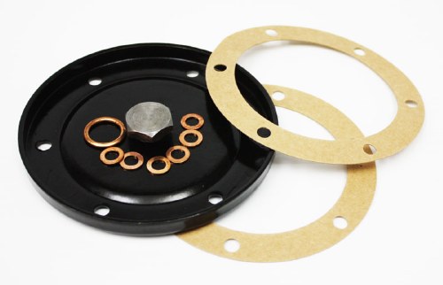 Oil Strainer Cover Kit w/gskts