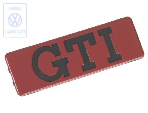 GTI Side Badge MK2