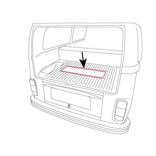 Bus 73-79 Engine Door Seal