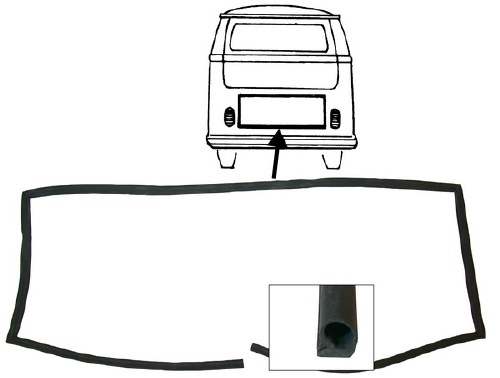 Decklid Seal T2 72-79