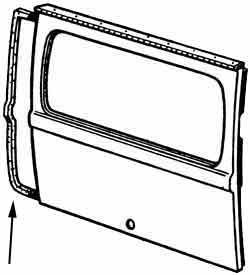 Rear Hatch Seal 64-71 HOLD