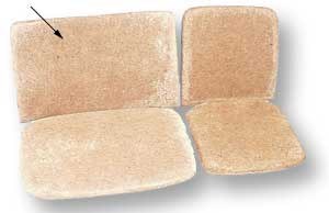 Hair Seat Pad (211881776A-WW)