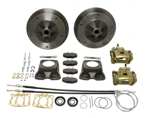 Rear Disc Kit T1 58-67 W/Ebrk DELUXE