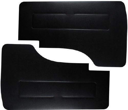 Van Front Door Panels Black