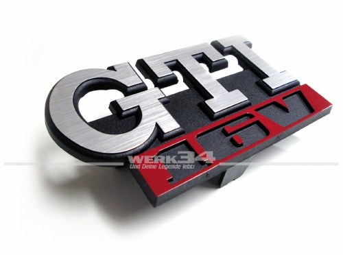 Badge GTI 16V For Front Grill