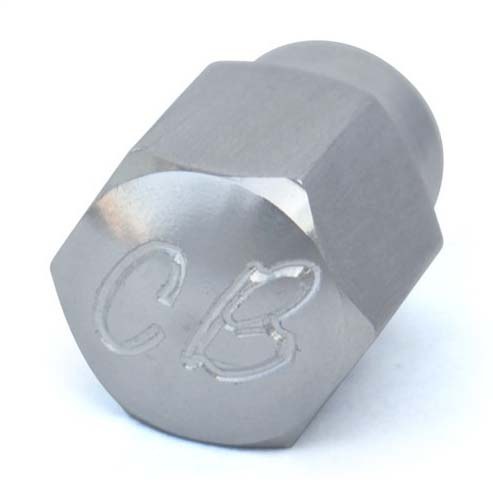 Alt/Gen Nut Billet CB Silver