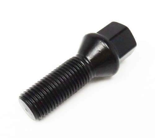 Cone 14 x 1.5 x 33mm Lug Bolt Black