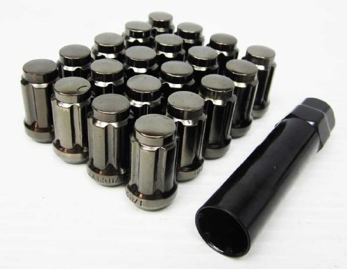 Nut Kit 12mm Closed Gun Metal 20