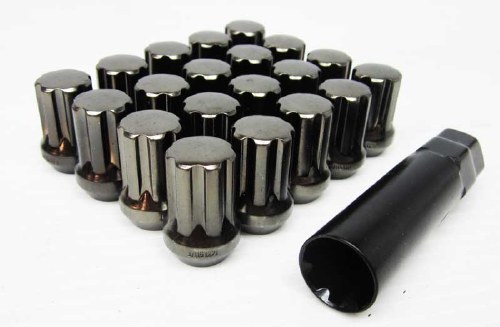 Nut Kit 14mm Closed Gun Metal 20