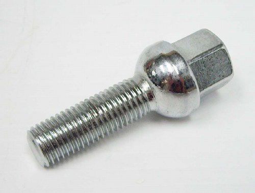 Ball 12 x 1.5 x 35mm Lug Bolt Chrome