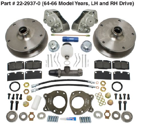 Disc Brake Kit Bus 64-66