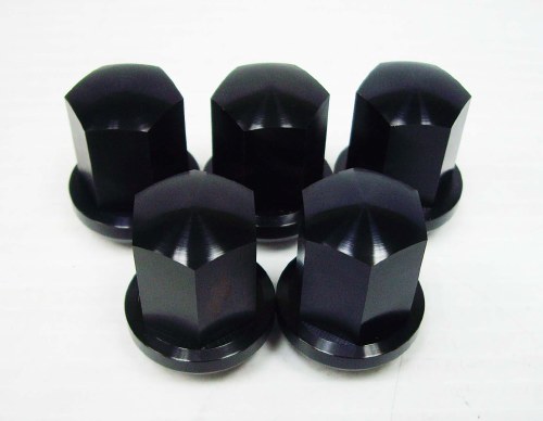 Alum Alloy Lug Nuts Black