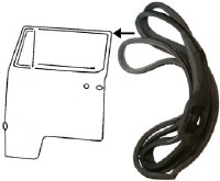 Door Seal Bus 68-79 LH GRM