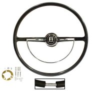 Steering Wheel 62-71 Black