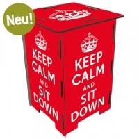 Stool - Keep Calm/Sit Down