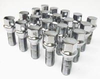 Cone 14 x 1.5 x 28mm Lug Bolt Chrome Set of 20