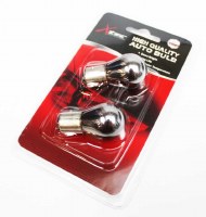 1156 Amber / Chrome Bulb Pair 1156 Amber / Chrome Bulb Pair