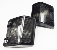 Front Signal Lenses Vanagon Smoked PAIR