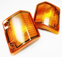 Front Signal Lenses Vanagon Amber PAIR