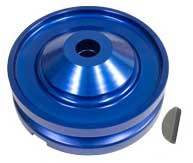 Alt/Gen Pulley Billet Blue