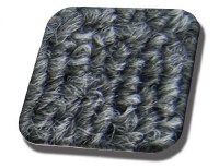 Rear Well Carpet T1 CONVERTIBLE 73-79 Charcoal Loop