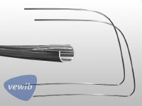 Front Windshield Trim T1 65-77 STD LH & RH - PREMIUM