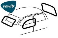 Beetle 65-71 Seal Kit Cal-Look - With Molded Corners Beetle 65-71 Seal Kit Cal-Look - With Molded Corners