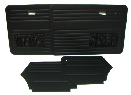 Vert 73-79 Door Panels BLK