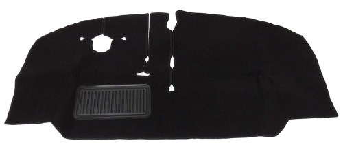 Front Floor Mat Bus 68-72 Black Loop Carpet