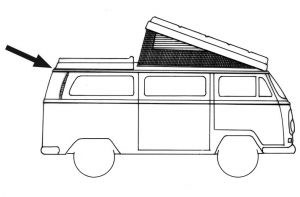 Pop Top Luggage Seal T2 68-73