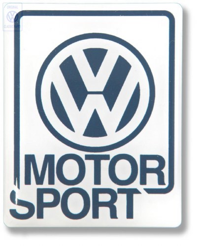 VW Motorsport Decal