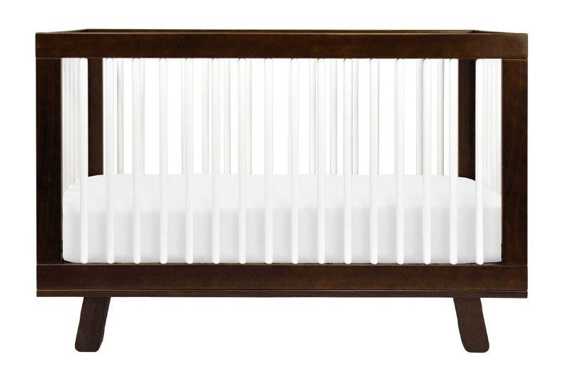 Babyletto Hudson 3 In 1 Convertible Crib Espresso White Nini