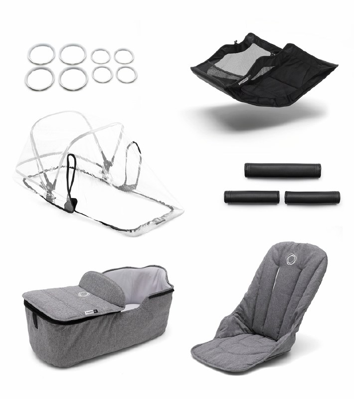 bugaboo fox grey melange sun canopy