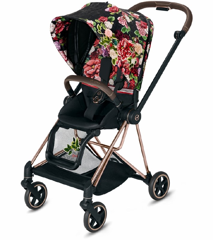 cybex rose gold stroller