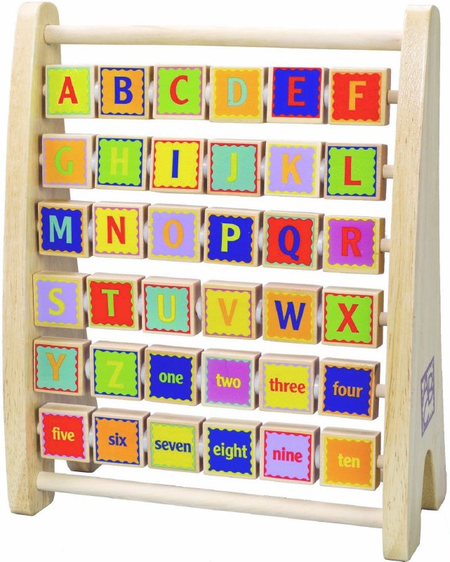 hape alphabet abacus