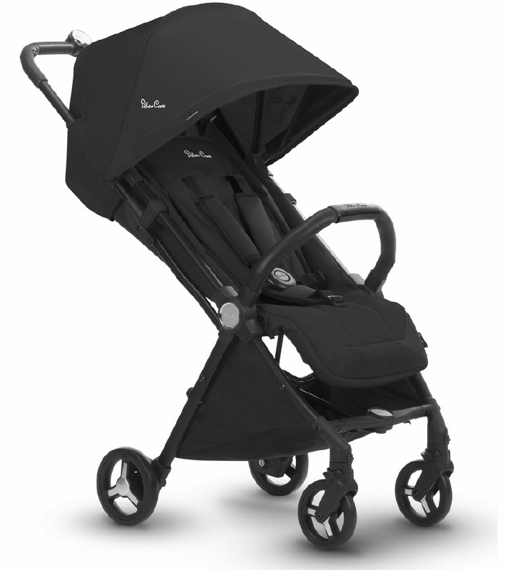 Silver Cross Jet Ultra Compact Stroller Ebony Black Nini And