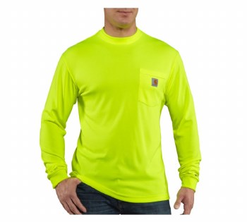 Men's Hi-Viz Force Color Enhanced Long Sleeve Tee