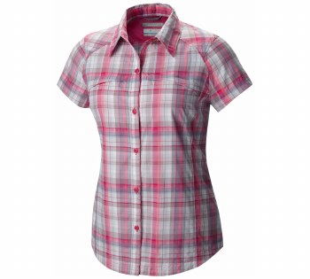 Women's Silver Ridge Multi Plaid Short Sleeve Shirt